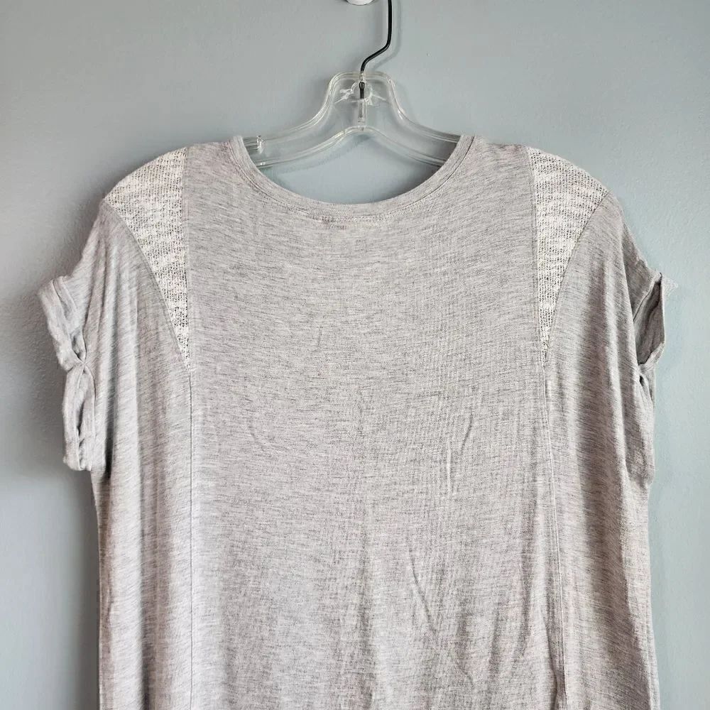 Cato Gray Flared Short Sleeve Tunic - Picture 5 of 11